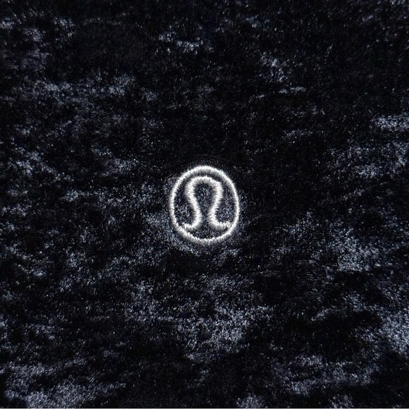 Lululemon Warm Down Crew *Crushed Velvet in Black - Picture 6 of 7